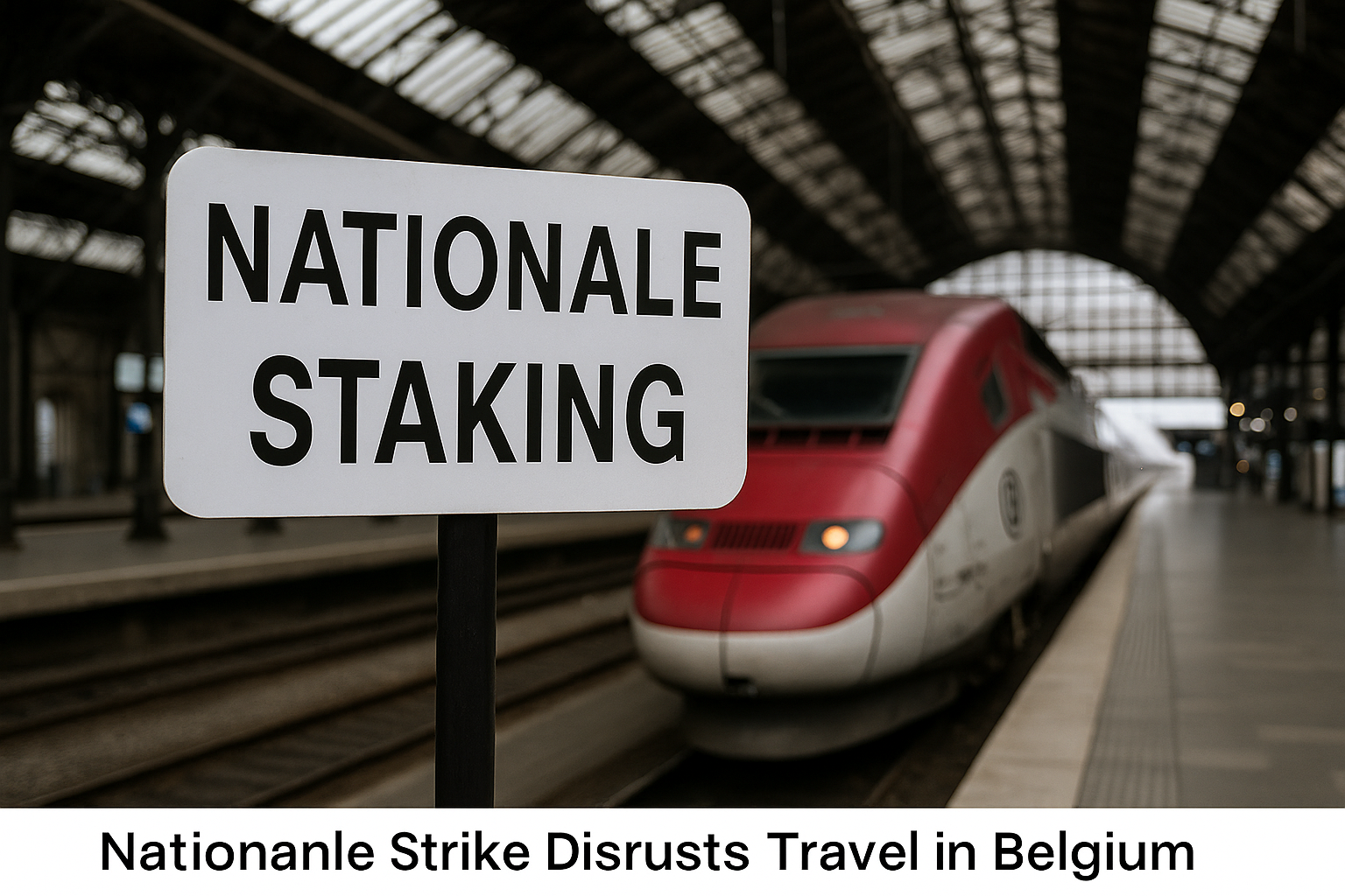 Nationwide Strike Disrupts Belgium’s Travel and Public Services